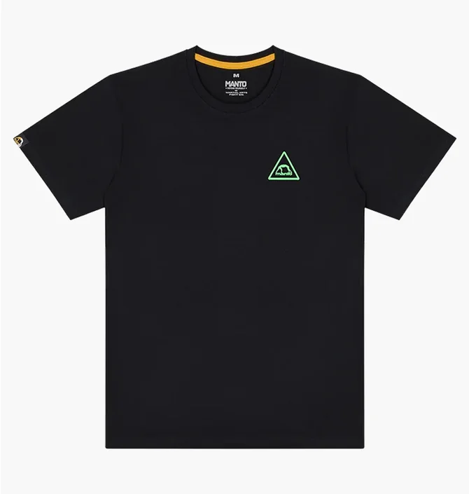 Футболка мужская Manto Attenzione Black 3845