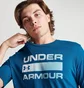 Футболка чоловіча Under Armour Team Issue Wordmark T-Shirt Blue 1329582-426