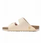Тапочки жіночі Birkenstock Arizona Tex Canvas Veg Beige 1022679