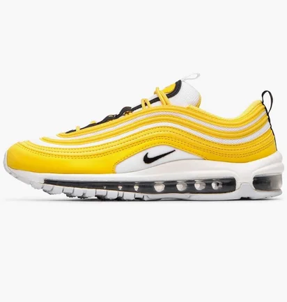 Кросівки жіночі Nike Air Max 97 White Yellow Black 921733-703