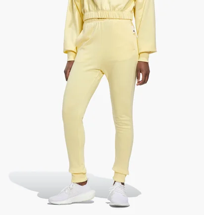 Штаны женские Adidas Studio Lounge High-Waist Pants Yellow Hh8517
