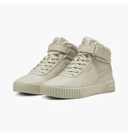 Кросівки жіночі Puma Carina 2.0 Mid Winter Sneakers Beige 385852-07
