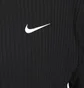 Футболка жіноча Nike Sportswear WomenS Ribbed Jersey Short-Sleeve Top Black DV7870-010