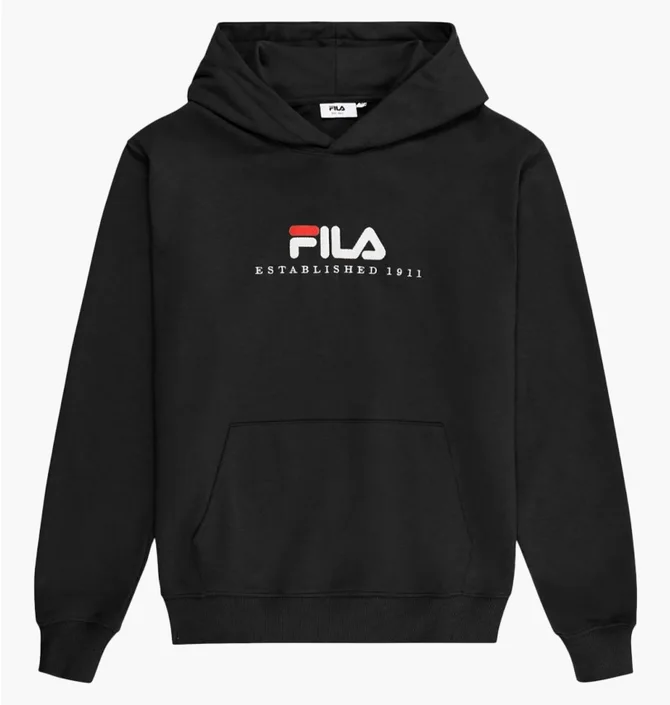 Худі чоловіче Fila Valsera Regular Logo Black FAU0227.80010