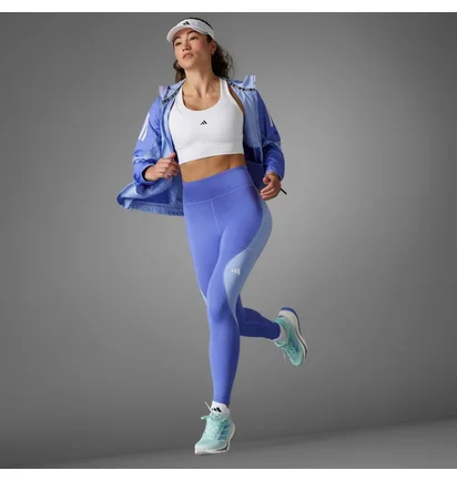Леггинсы женские Adidas Own The Run Colorblock Full-Length Blue IX0278
