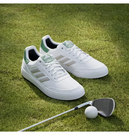 Кроссовки унисекс Adidas Retrocross 24 Spikeless Golf Shoes White IG3279