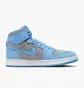 Кроссовки мужские Air Jordan 1 Zoom Cmft 2 MenS Shoes Grey/Light Blue DV1307-014