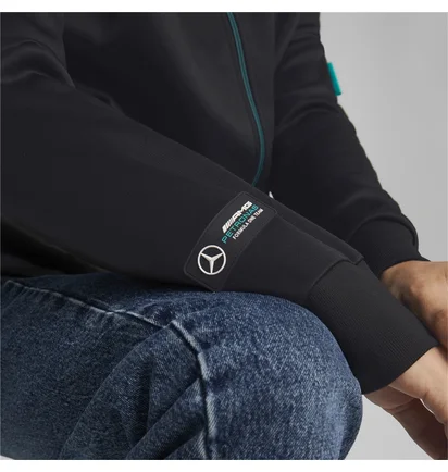 Олимпийка мужская Puma Mercedes-Amg Petronas Motorsport Formula One Mt7 Track Jacket Black 534902-01