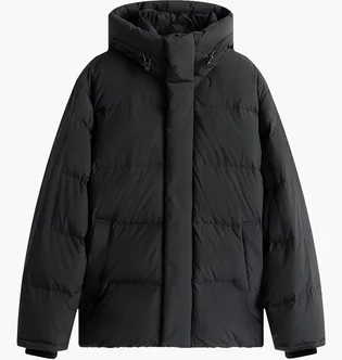Пуховик чоловічий Tommy Jeans Hooded Down Black DM0DM22255-BDS