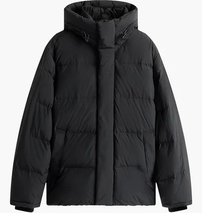 Пуховик чоловічий Tommy Jeans Hooded Down Black DM0DM22255-BDS