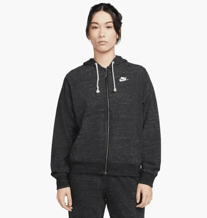 Толстовка жіноча Nike Sportswear Gym Vintage Black Dm6386-010