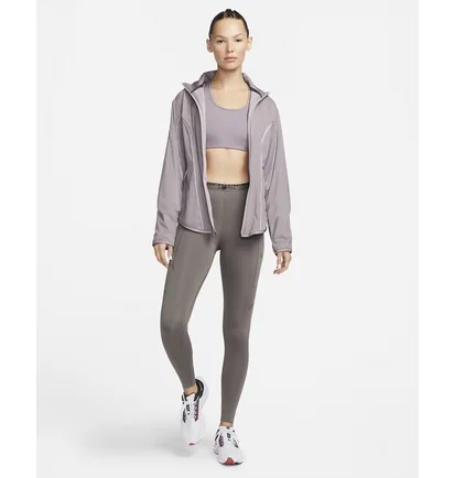 Вітровка жіноча Nike Sf Run Dvn Jkt Grey Dq6561-531