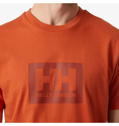 Футболка чоловіча Helly Hansen Box T Orange 53285-179