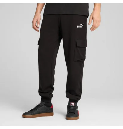 Штаны мужские Puma Essentials Cargo Track Black 682661-01