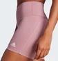 Шорти жіночі Adidas Yoga Essentials High-Waisted Short Leggings Pink IJ9352