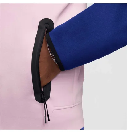 Толстовка мужская Nike Tech Fleece Blue/Pink FZ4709-480