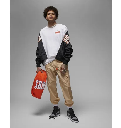 Свитшот мужской Air Jordan Flight Mvp 85 L/S Tee White Dv8428-100