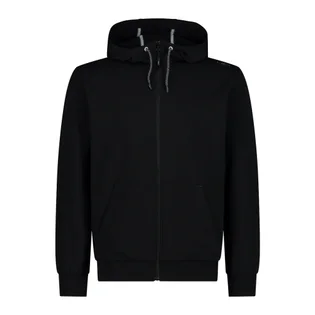 Толстовка чоловіча CMP Man Jacket Fix Hood Black 31D4317-U901