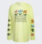 Футболка женская Adidas T-Shirt Graphic Ls Yellow HC5428