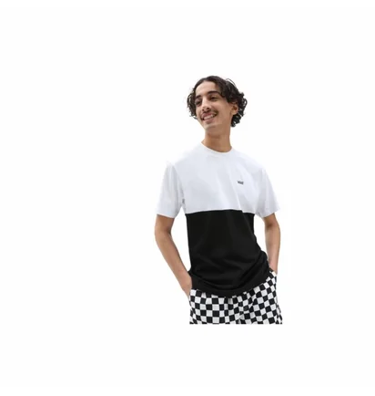 Футболка мужская Vans Colorblock White/Black VN0A3CZDY28