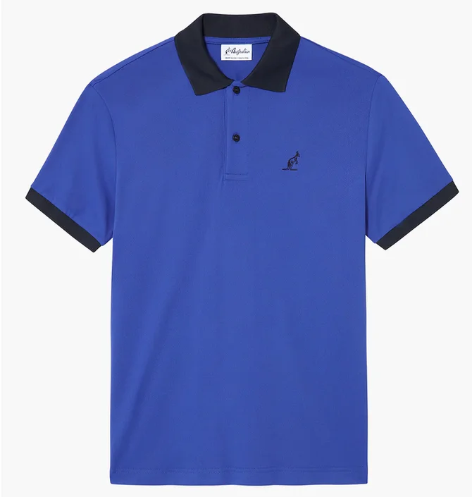 Поло чоловіче AUSTRALIAN Impact Polo Tech-Pique R-Fit Blue LSUPO0055-002A