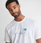 Футболка чоловіча Air Jordan Metallic Spring Graphic T-Shirt White Dv8418-100