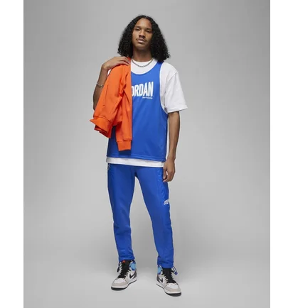 Футболка чоловіча Air Jordan Flight Mvp Blue/White Dv7604-100