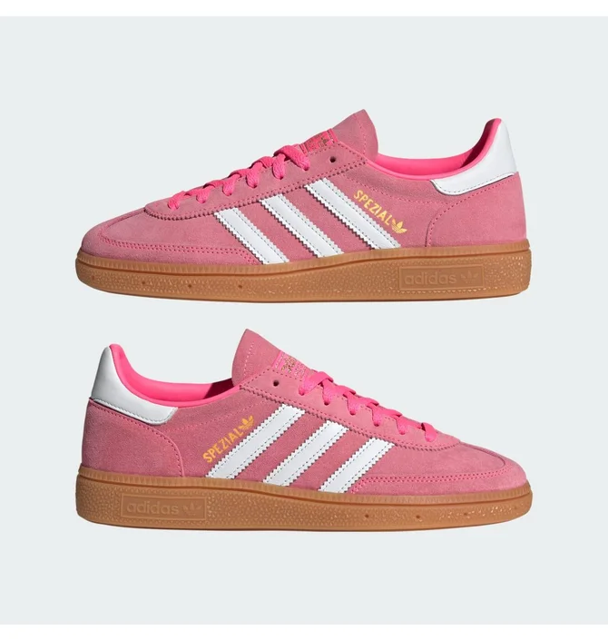 candypinkページ•*¨*•.¸♬︎ ᐉ Кросівки жіночі Adidas Handball Spezial Pink JI2654 - придбати