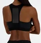 Топ женский New Balance Sleek Medium Support Pocket Sports Bra Black WB41046BK