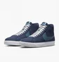 Кеды унисекс Nike Sb Zoom Blazer Mid Blue Fd0731-400