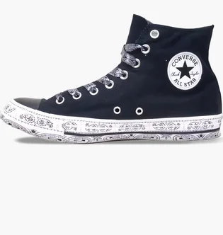Кеды женские Converse X Miley Cyrus Chuck Taylor Hi Black 162234C