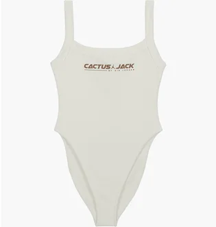 Боди женское Air Jordan Travis Scott Bodysuit Sail / Archaeo White DX8607-133