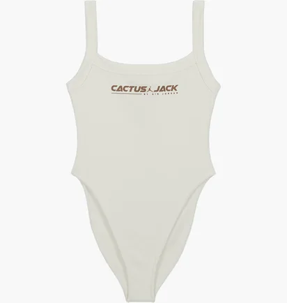 Боди женское Air Jordan Travis Scott Bodysuit Sail / Archaeo White DX8607-133