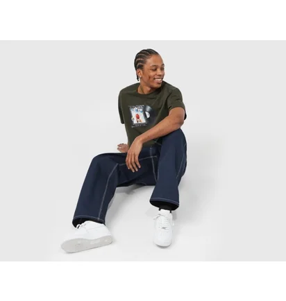 Футболка мужская Nike Max90 Basketball T-Shirt Olive FQ4914-355
