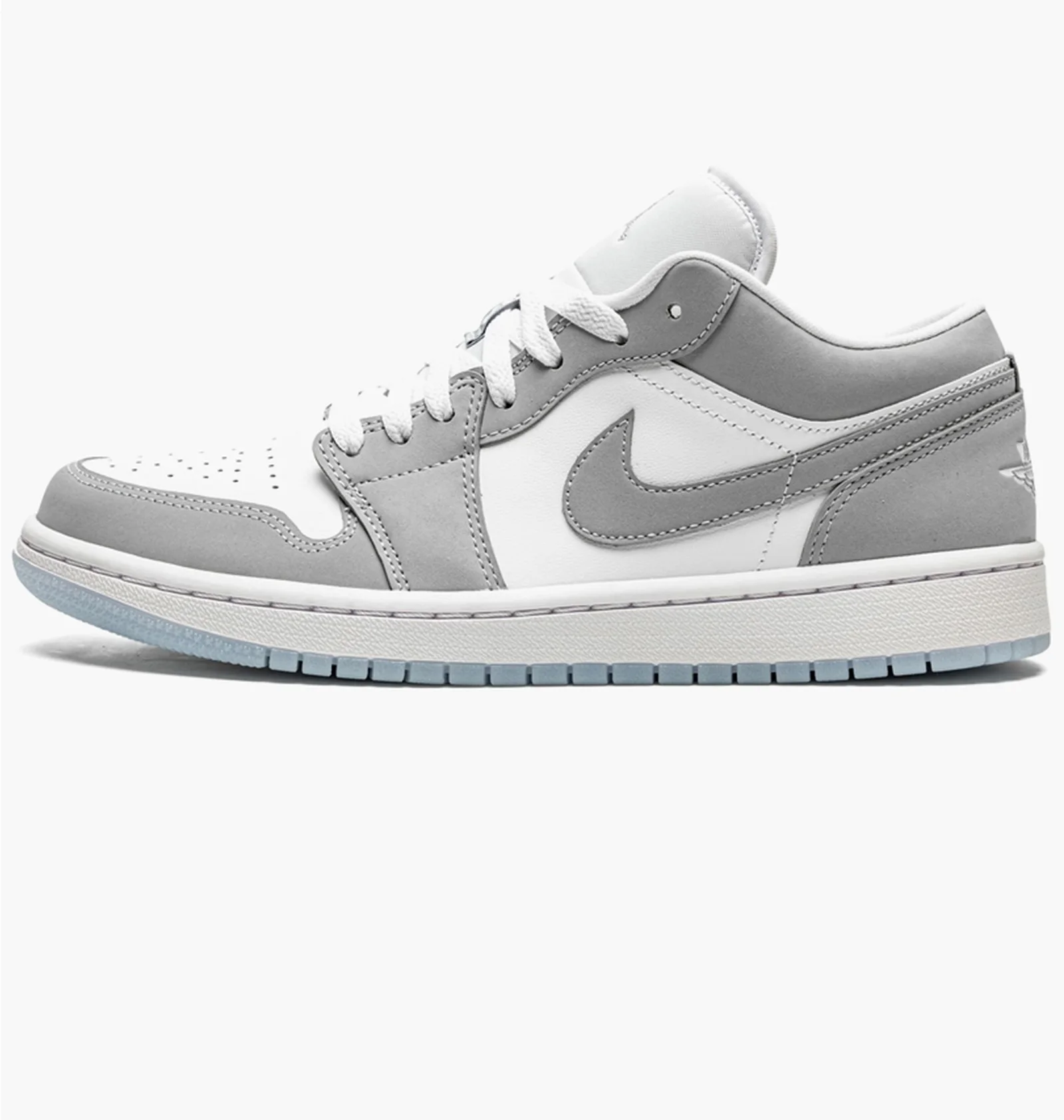ᐉ Кросівки жіночі Air Jordan Wmns 1 Low White/Grey DC0774-105