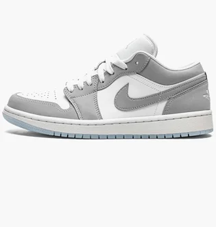 Кросівки жіночі Air Jordan Wmns 1 Low White/Grey DC0774-105