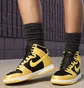 Кросівки жіночі Nike Dunk High Shoes Yellow/Black FN4216-001