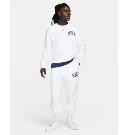 Штаны мужские Nike Club Fleece Cuffed Pants White FV4453-100