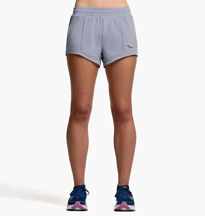 Шорти жіночі Saucony Outpace 3 Short Grey SAW800422-IR