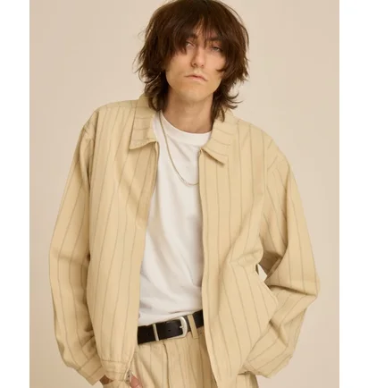 Куртка мужская Obey Stripe Beige 121800590-PEL