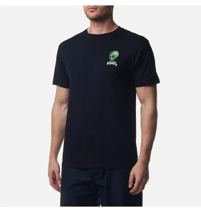 Футболка мужская RipNDip We Come In Peace Black RNDSUM24140