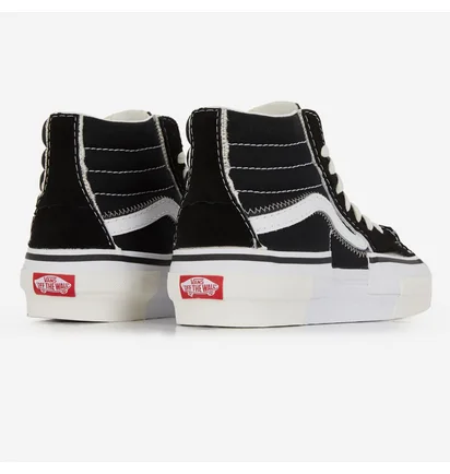 Кеди жіночі Vans Sk8-Hi Reconstruct Black VN0005UK6BT1