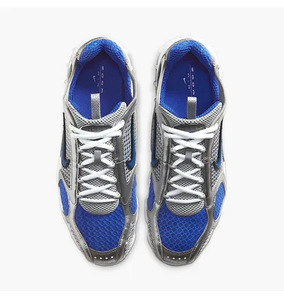Кросівки чоловічі Nike Air Zoom Spiridon Cage 2 Blue/Metallic CJ1288-002