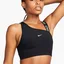 Топ женский Nike Pro Swoosh Medium-Support Asymmetrical Sports Bra Black DM0570-011
