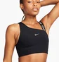 Топ женский Nike Pro Swoosh Medium-Support Asymmetrical Sports Bra Black DM0570-011
