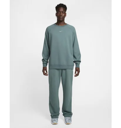 Свитшот мужской Nike Nocta Fleece Cs Crew Light Blue FN8160-382