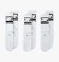 Носки унисекс Nike U Nk Nsw Everyday Essential Cr White (3 пары) DX5089-103