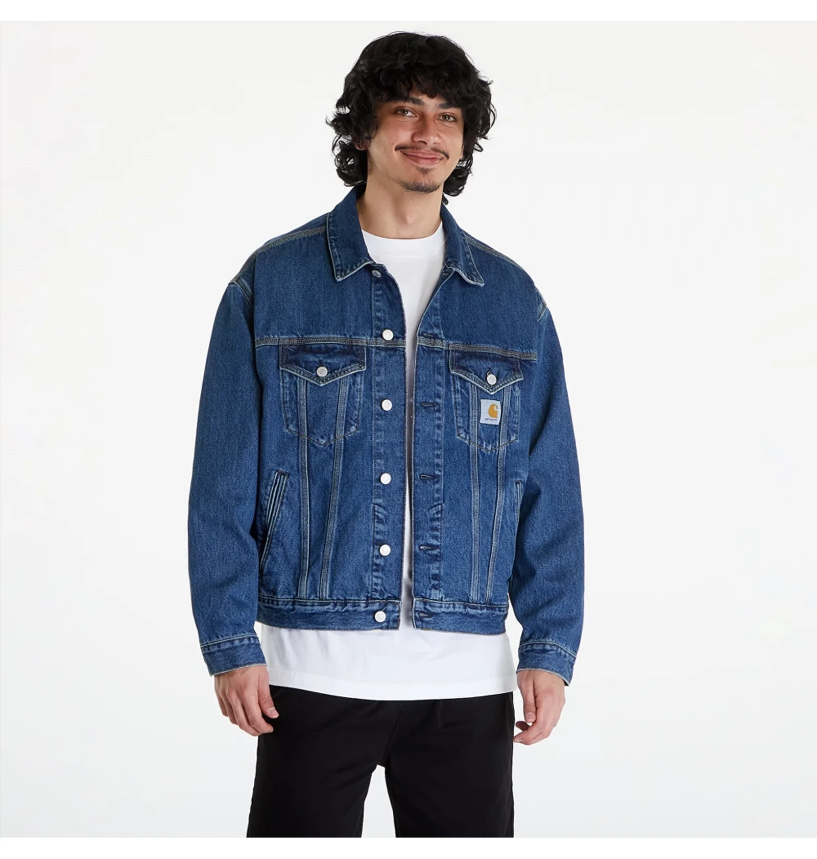 ᐉ Джинсовка мужская Carhartt WIP Helston Jacket Blue I033352.014N