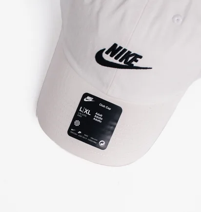 Кепка чоловіча Nike Curved Visor Cap White FB5368-100