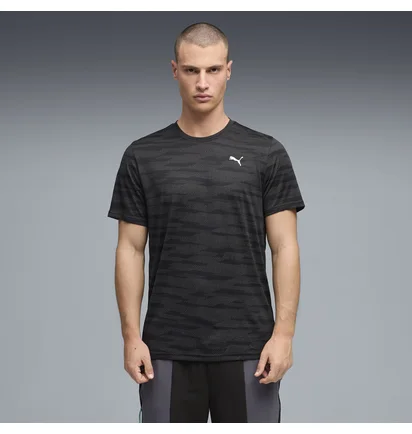 Футболка чоловіча Puma Pwrtrain Jacquard Black 528527-01